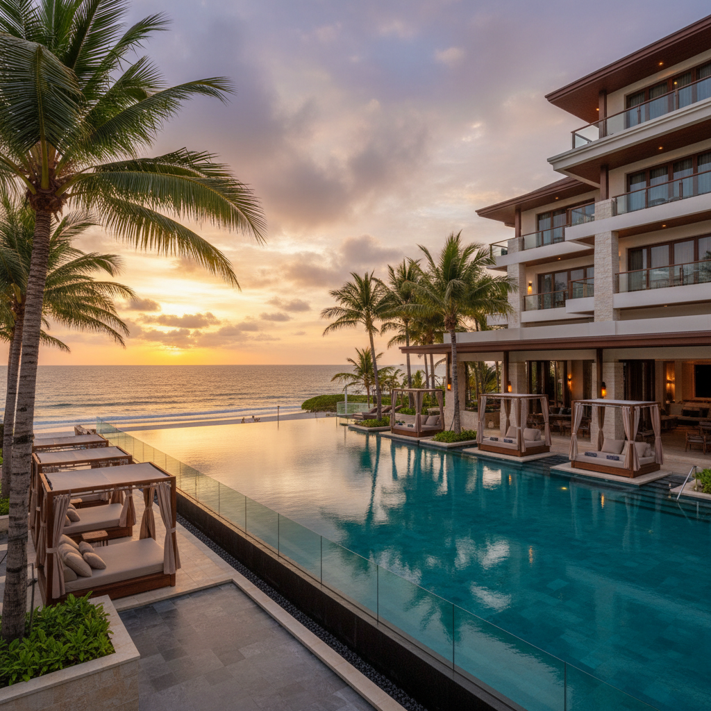 Hotel and resort background