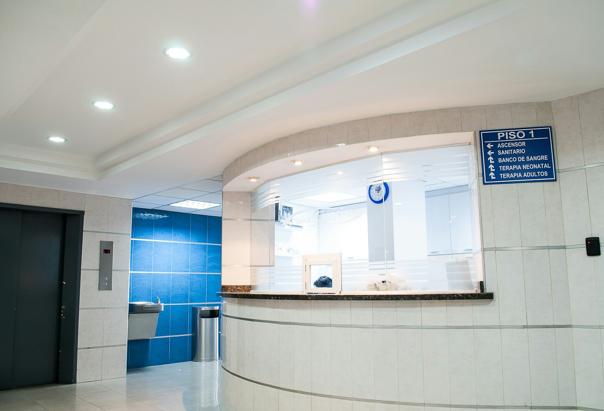 Medical office building background